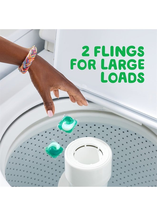 Gain flings Laundry Detergent Soap Pacs HE Compatible Long Lasting Scent, Original Scent, 76 Count  - Image 2