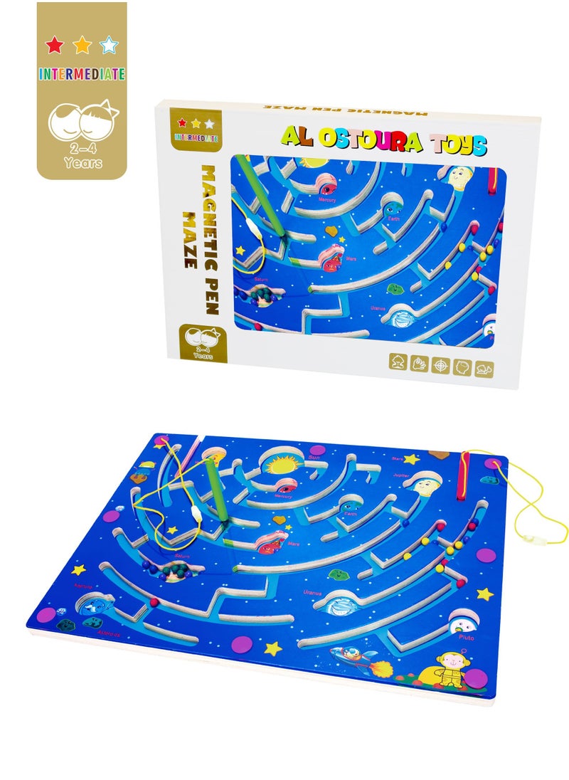 al ostoura toys - LW3049 Space Magnetic Game Maze Educational Toys Gift - Image 1