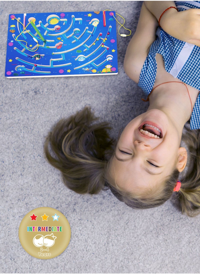 al ostoura toys - LW3049 Space Magnetic Game Maze Educational Toys Gift - Image 1