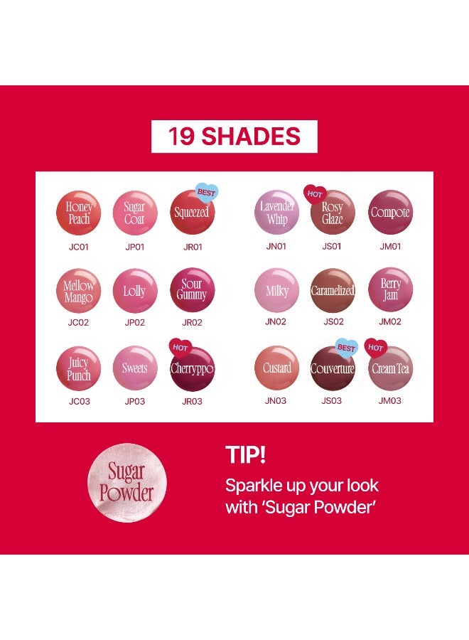 fwee Lip & Cheek Glowy Jelly Pot Cherry Ppo - Image 4