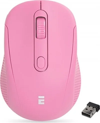 Everest SM-300 Usb Rose Gold 4D Optical Alkaline Battery Wireless Mouse