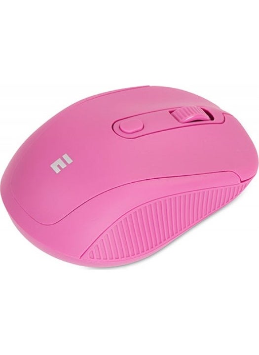 Everest SM-300 Usb Rose Gold 4D Optical Alkaline Battery Wireless Mouse  - Image 3