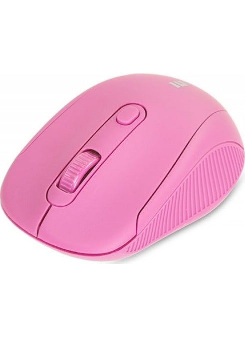 Everest SM-300 Usb Rose Gold 4D Optical Alkaline Battery Wireless Mouse  - Image 2