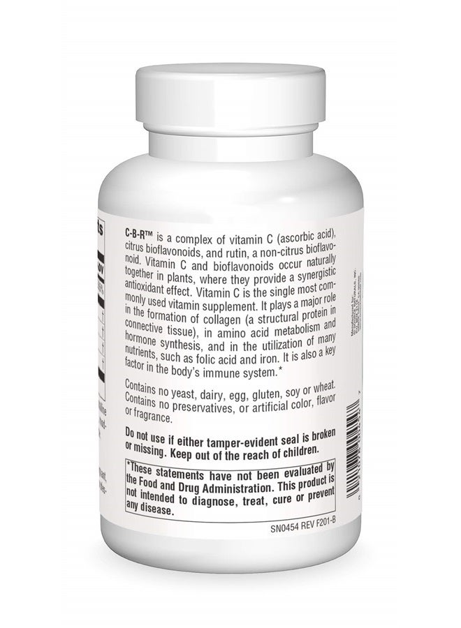 Source Naturals C-B-R - فيتامين C، مركب البيوفلافونويد للحماية من الأكسدة - 250 قرص - Image 2