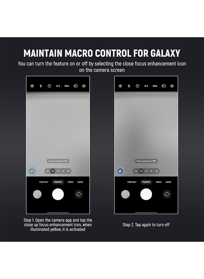 NEEWER HD 105mm macro lens is only suitable for 17mm threaded back plate, compatible with SmallRig NEEWER iPhone Samsung mobile phone cage case, comes with 17mm lens adapter, 46mm front thread, LS-26 - Image 3