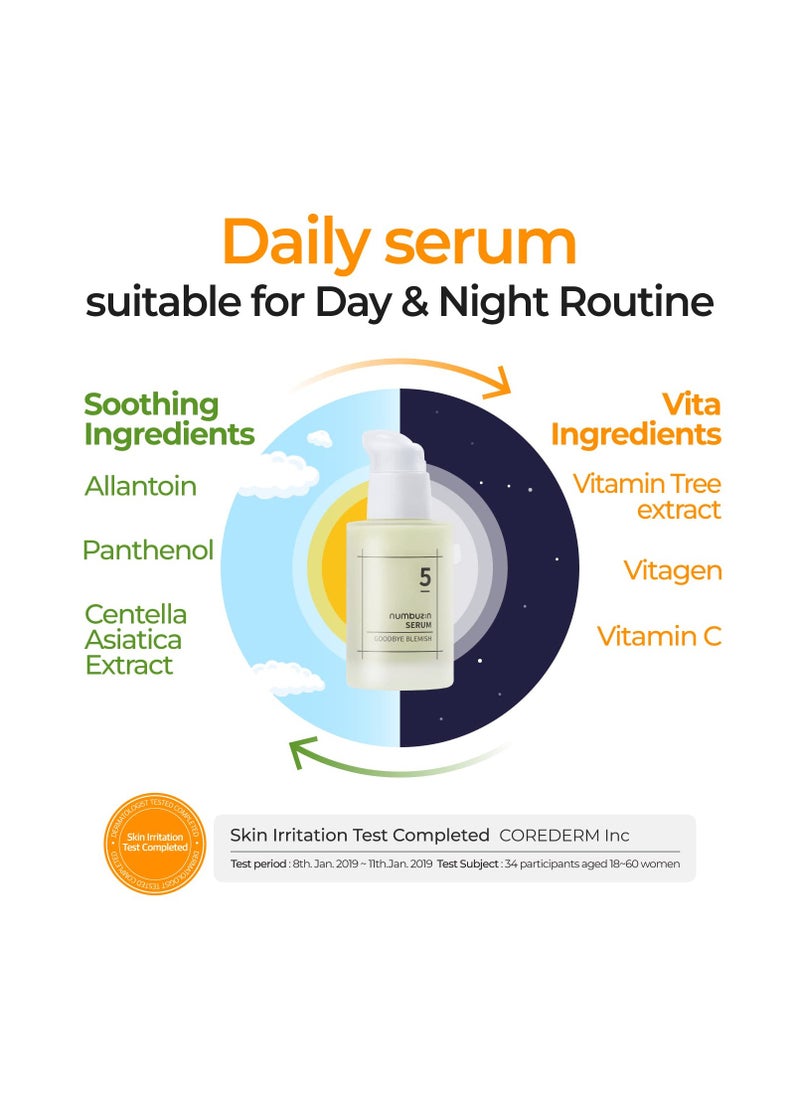 numbuzin numbuzin No.5 Goodbye Blemish Serum (50ml)  - Image 4