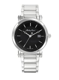 Mathey-Tissot City Metal 38mm H611251MAN Men's Quartz Stainless Steel Strap, Casual Watch, Silver  - Image 1