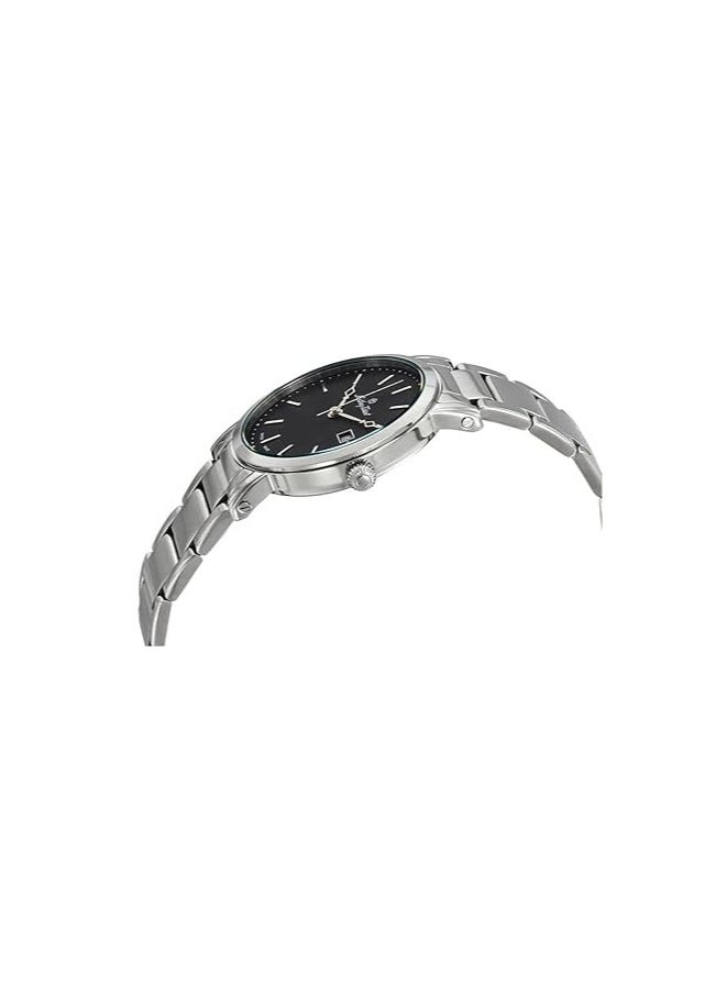 Mathey-Tissot City Metal 38mm H611251MAN Men's Quartz Stainless Steel Strap, Casual Watch, Silver  - Image 2