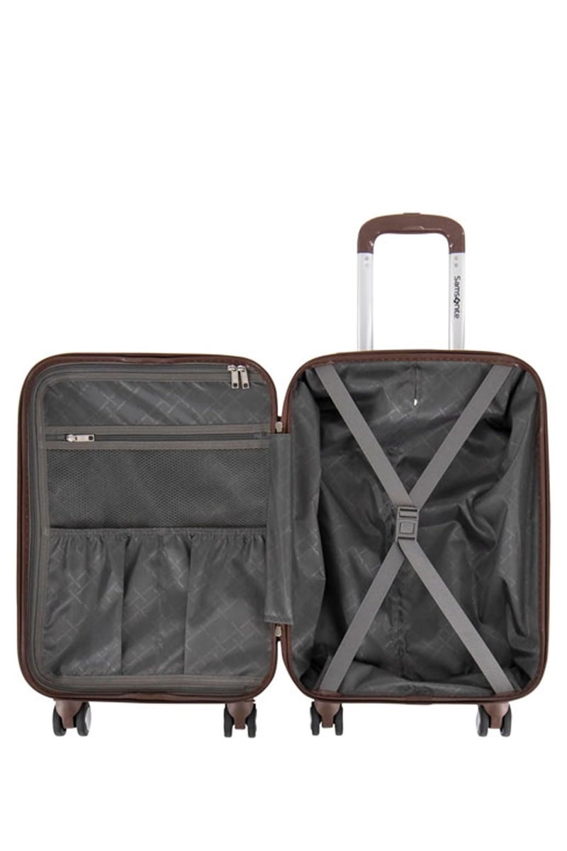 Samsonite Spectacular LTD 3pcs Hard Side Expandable Luggage Set Silver Brown - Image 3