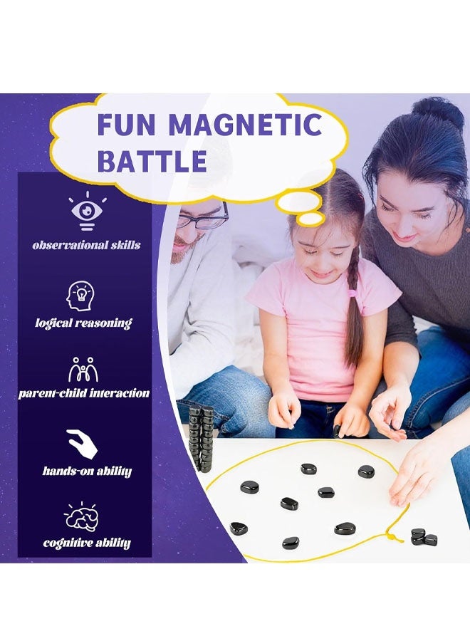 Magnetic Chess Game  Toys - Fun Tabletop  Game, Strategy Board Game for Family Game Night, Fun Tabletop Multiplayer Chess for Family Gatherings, for Indoor and Outdoor Use - Image 2