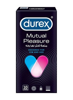 Durex Play Mutual Pleasure Condoms Designed For Him And Her 10 Pieces 