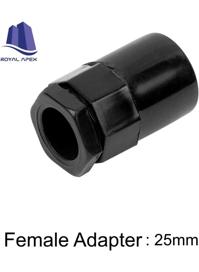 Royal Apex Pvc Electrical Conduit Pipe And Fittings For Indoor And Outdoor Electrical Wiring And Cabling Pack Of 10 25Mm Adapter  - Image 2
