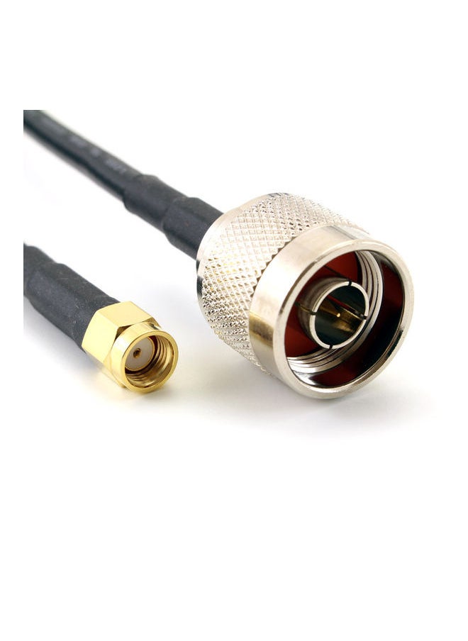 NIBEMINENT - RSMA Male To N Cable LMR 400 Black - Image 1