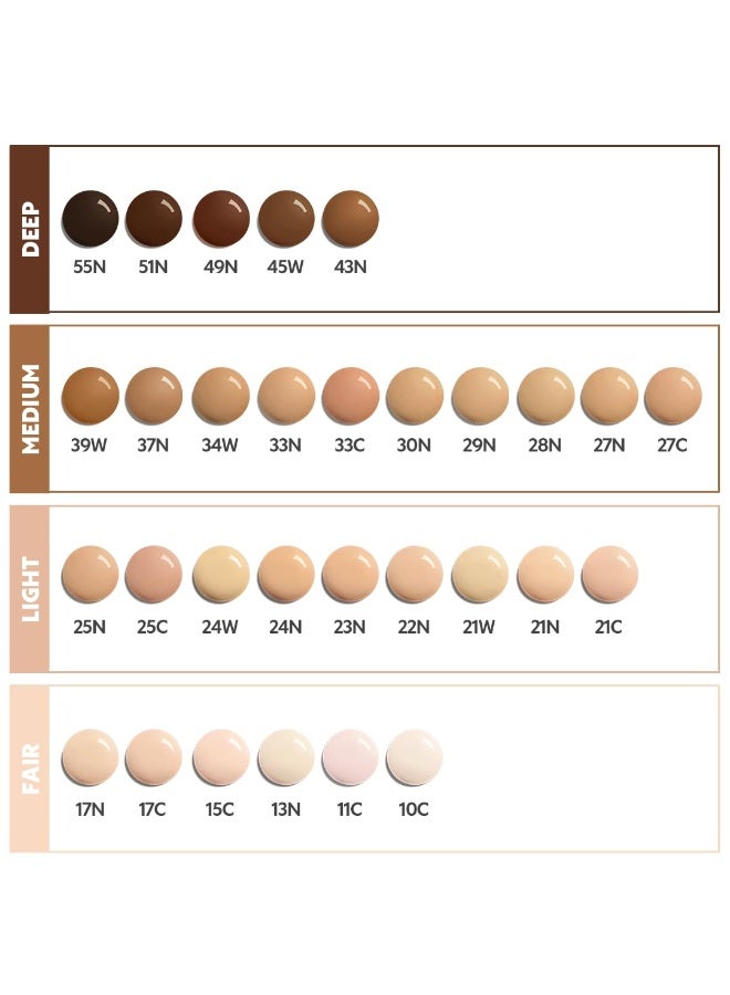 TIRTIR Mask Fit Red Foundation #21N Ivory, 1.01 Fl Oz - Image 5