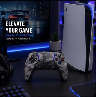 يد PS5 دوال سينس اللاسلكية لبلايستيشن 5 – Adaptive Triggers، Haptic Feedback، بطارية تدوم طويلًا، ميكروفون مدمج وتحكم دقيق - view 2