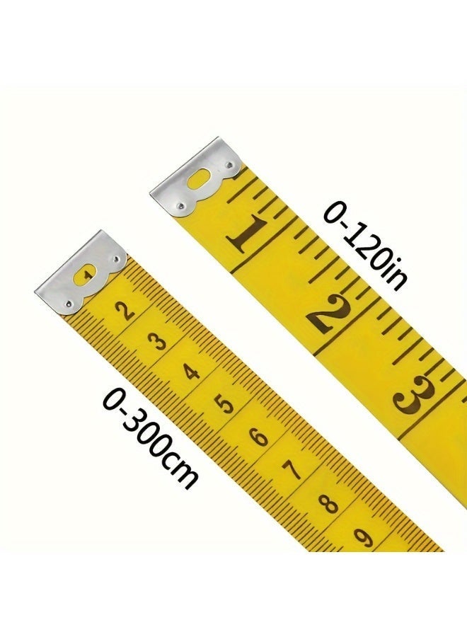 FLOVAZO 3 Packs Soft Body Measuring Tape - 150cm Fabric Tape with Double-Sided Hidden Buckle for Accurate Home Measurements - Image 3