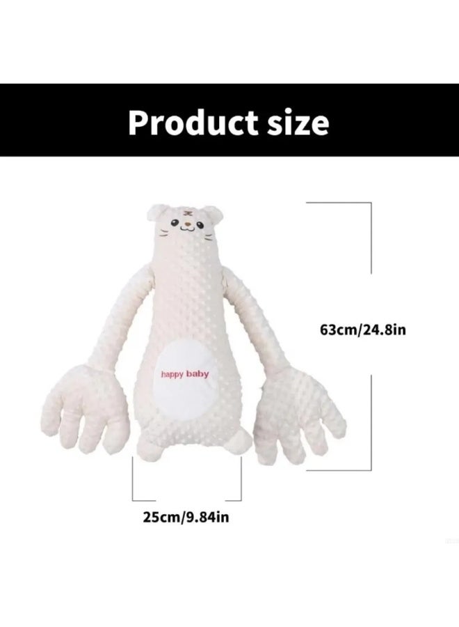 FALMER Baby pacifier toys, cute plush animal toys for girls and boys, soothing toys for home and travel with Remote Control - Image 2