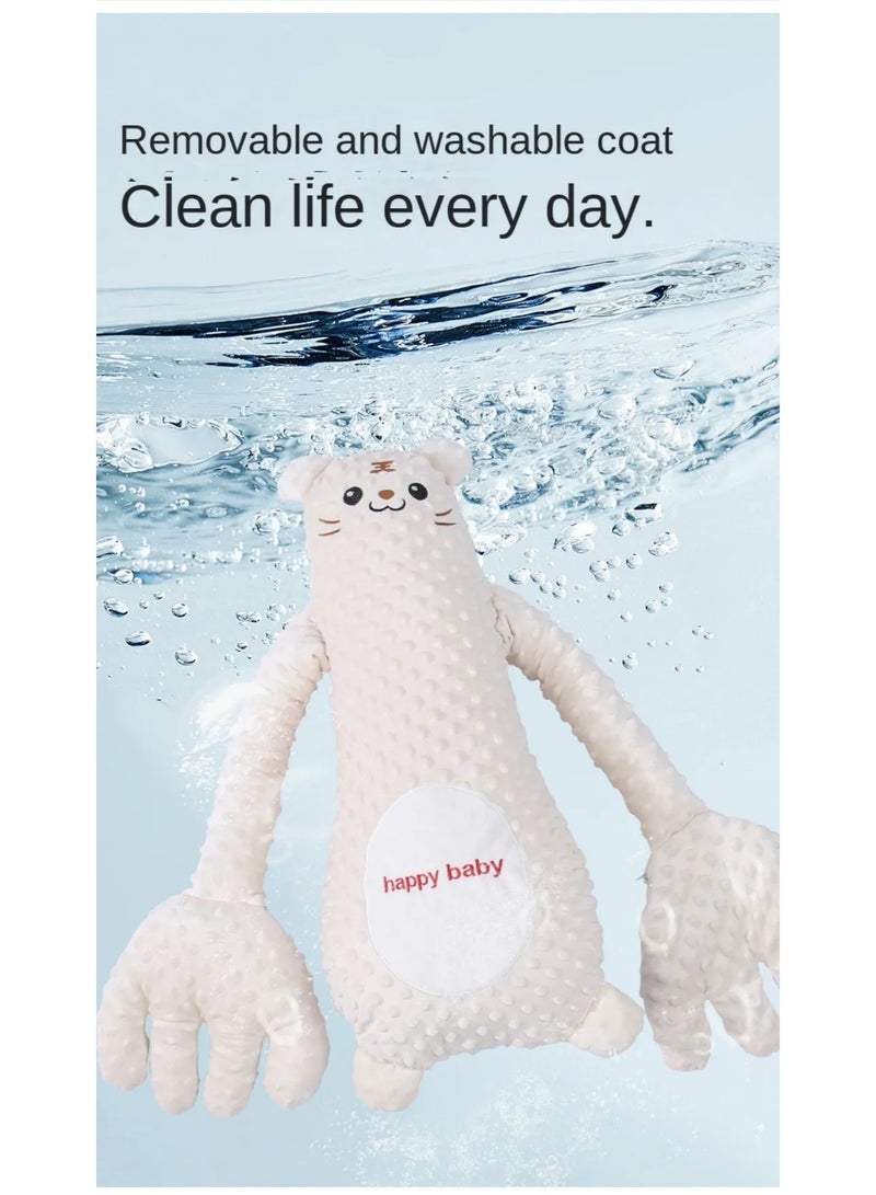 FALMER Baby pacifier toys, cute plush animal toys for girls and boys, soothing toys for home and travel with Remote Control - Image 5