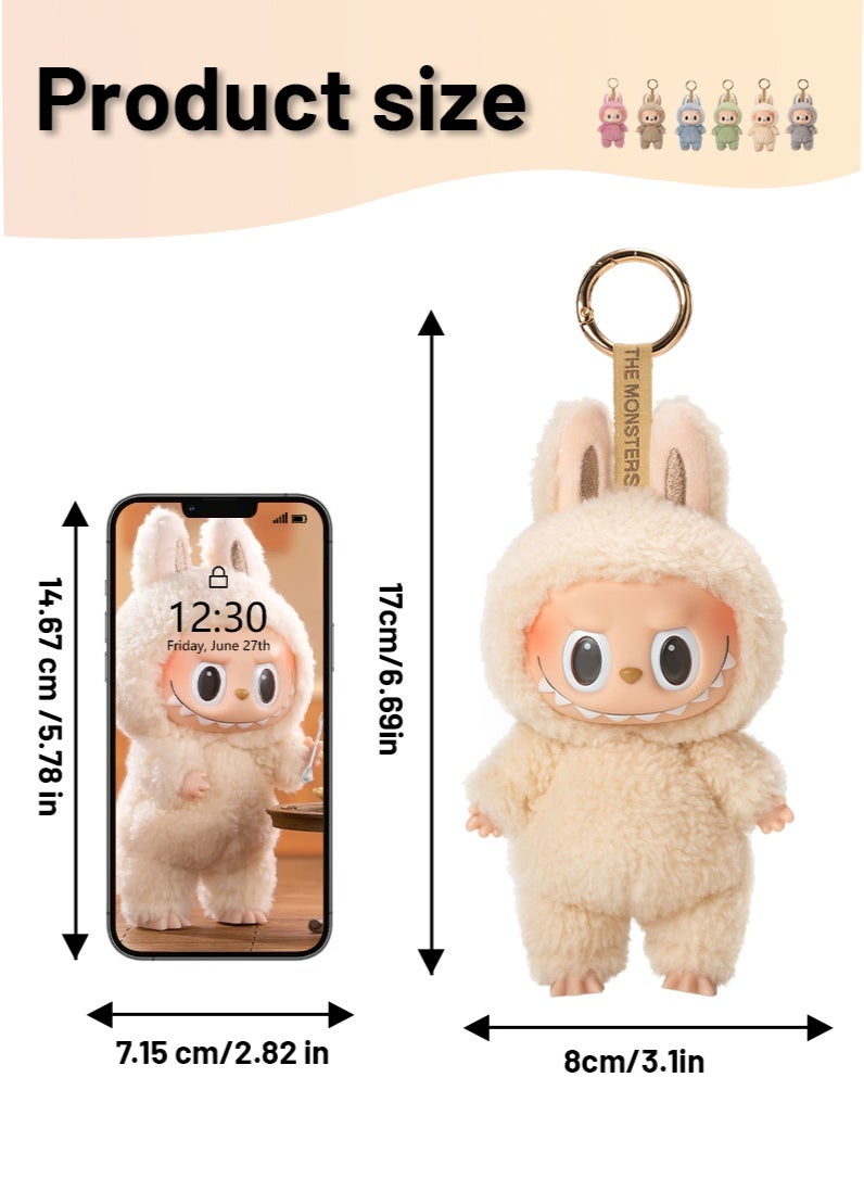 Labubu 1st Generation Vibrant Macaroon Monster-Soymilk - Image 3