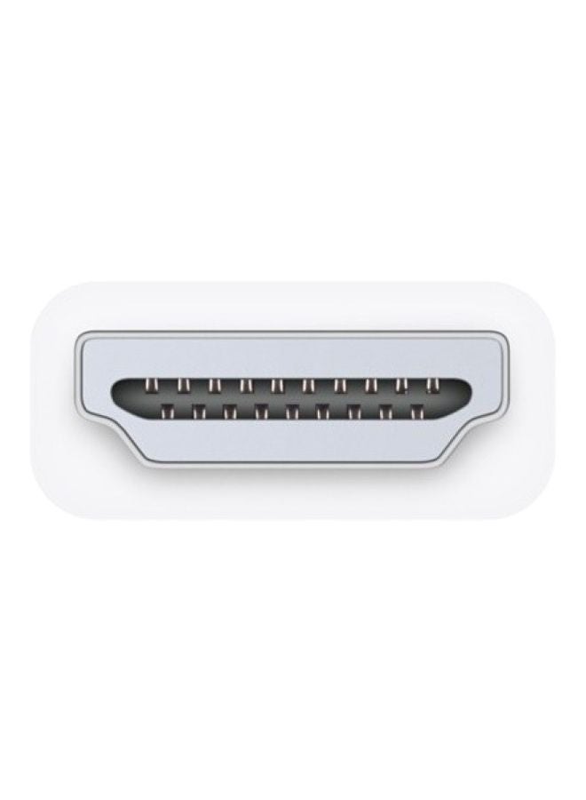 ابل  محول من HDMI إلى  DVI لجهاز أبل أبيض - Image 2