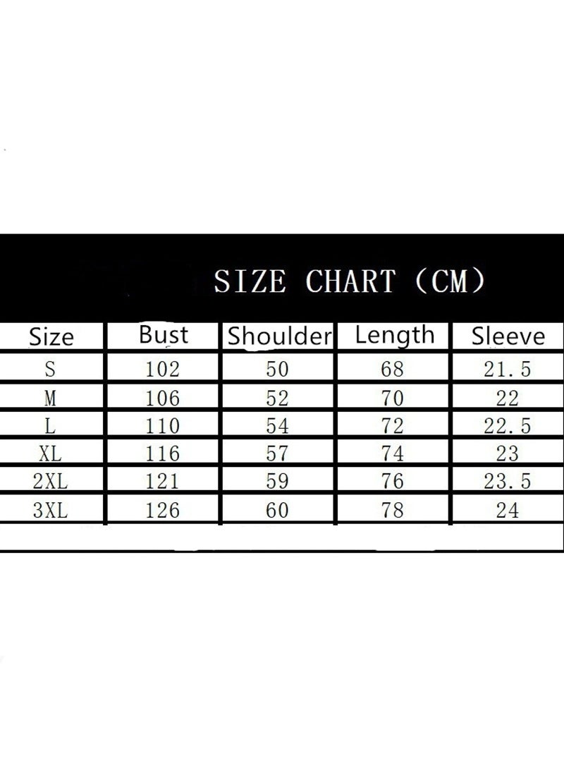 Generic - Men's new washed old dark anime print street retro t-shirt street trendy round neck short-sleeved t-shirt - Image 1