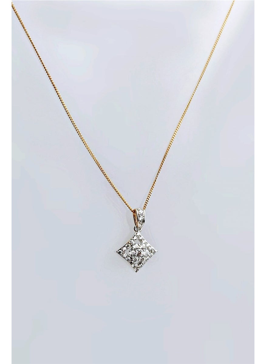 ÇLK Accessories Special Series Zircon Stone Frame Flower Figure Necklace TRKOLYE5882 