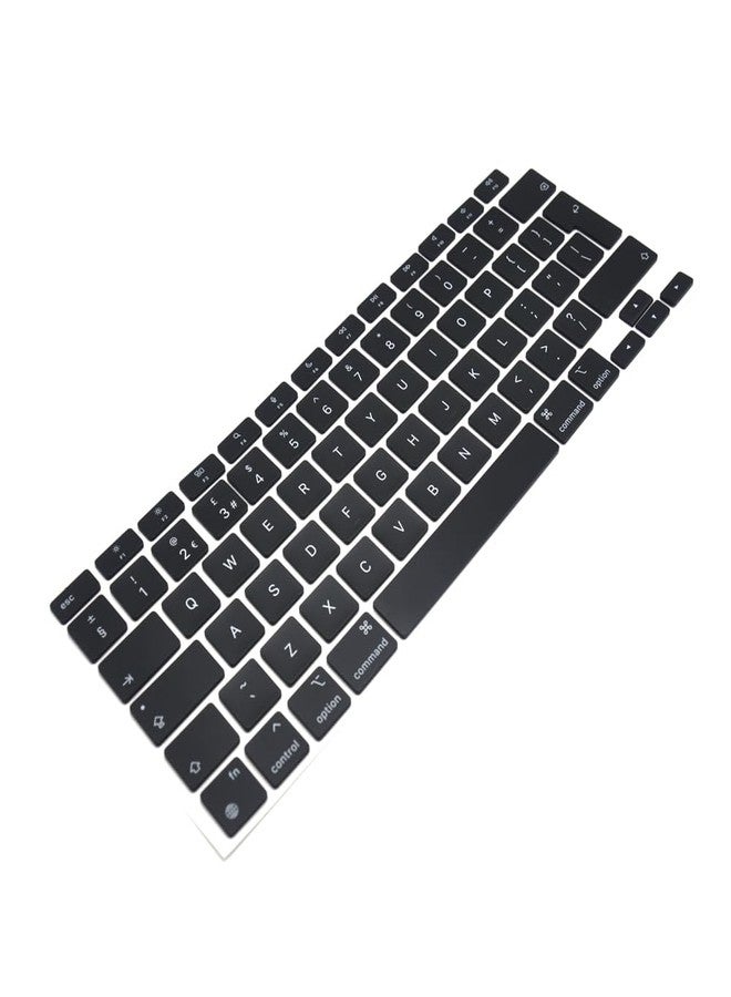 Pardarsey New Replacement UK Keyboard Keycaps Keys,Full Set of Replacement UK Keycaps QWERTY Compatible for MacBook Air 13.3" Model A2337 M1 2020-2021 Year EMC 3598 - Image 2