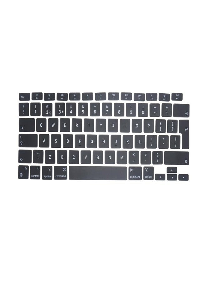 Pardarsey New Replacement UK Keyboard Keycaps Keys,Full Set of Replacement UK Keycaps QWERTY Compatible for MacBook Air 13.3" Model A2337 M1 2020-2021 Year EMC 3598 - Image 1
