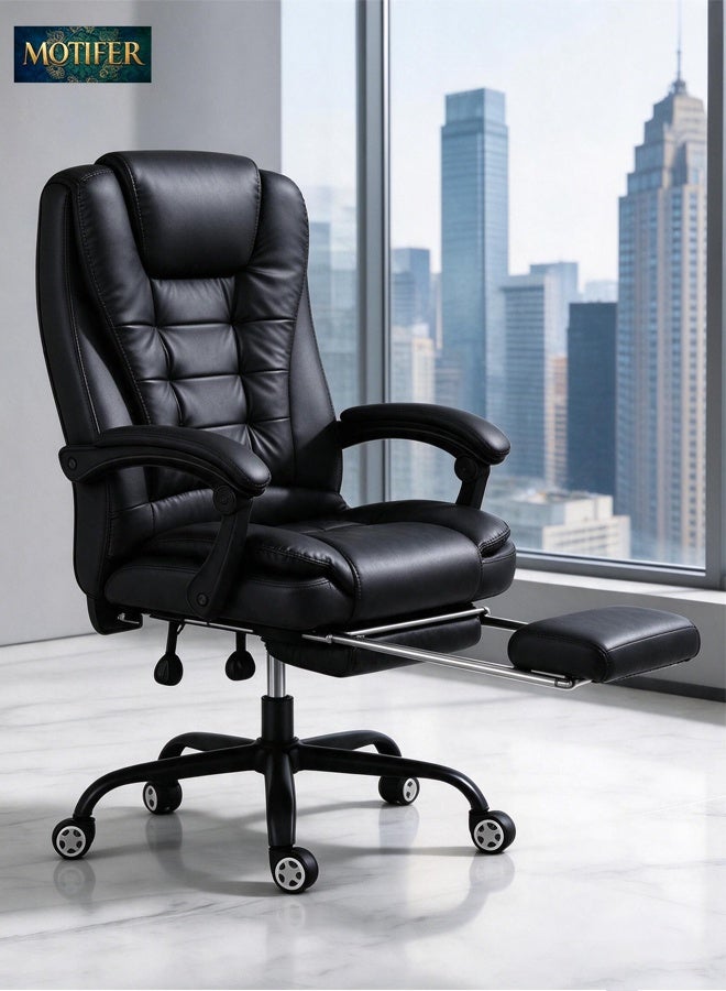Generic Motifer Ergonomic Office Chair, Wide Seat with Footrest, High ...