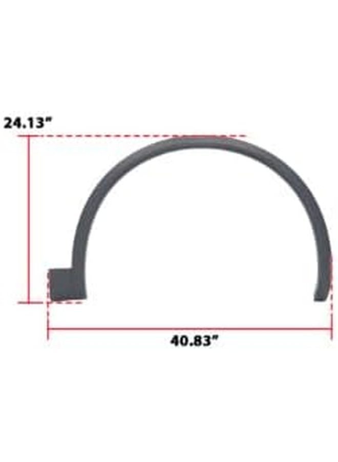 2018 2020 Audi Q5 Front Right Wheel Arch Flare Trim Molding Durable Perfect Fit - Image 4