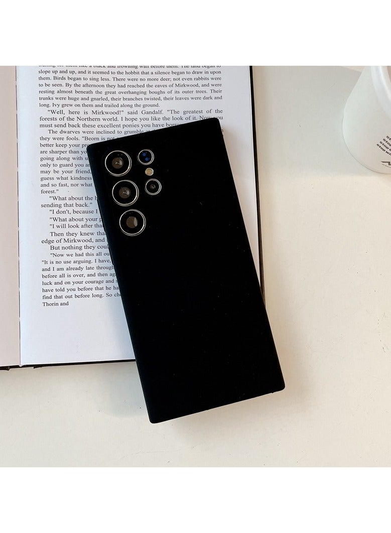 AROAQ Suitable for Samsung Galaxy S22 Liquid Silicone Mobile Phone Case All Inclusive Anti Fall Protective Cover Soft Shell