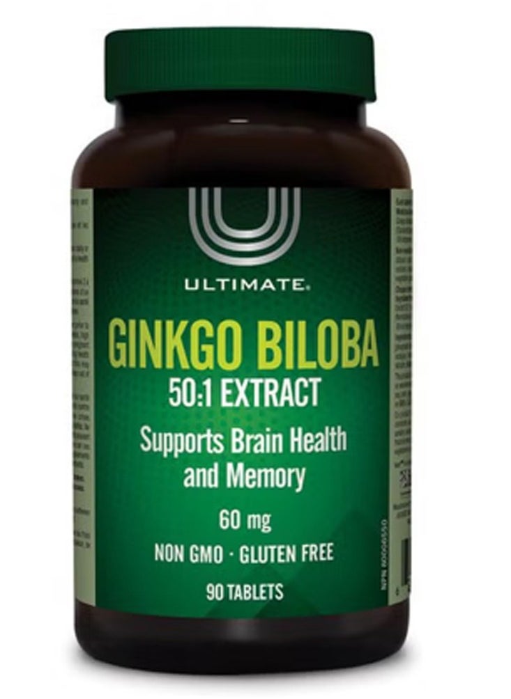 Ultimate Ginkgo Biloba 60MG 90S 