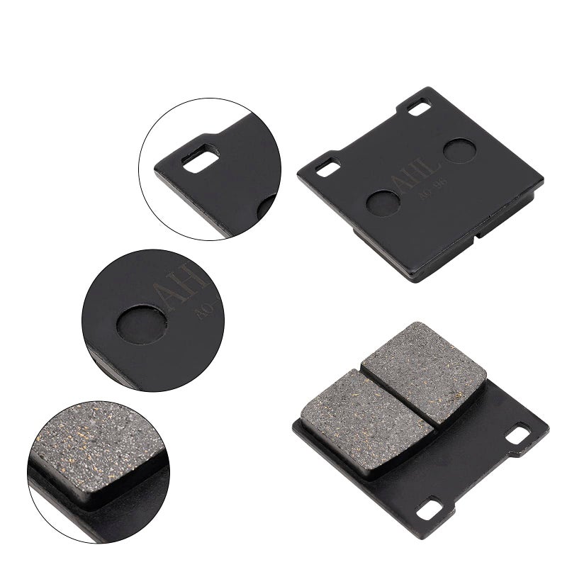 AHL Front and Rear Brake Pads Set for Suzuki GSX1300 R Hayabusa 1999-2007 GSF1200 SK/K Bandit 2001-2005 GSXR750 W/T/V/X 1996-1999 /GSXR 600 1997-2003/TL1000S 1997-2001 (Semi-metallic) - Image 5