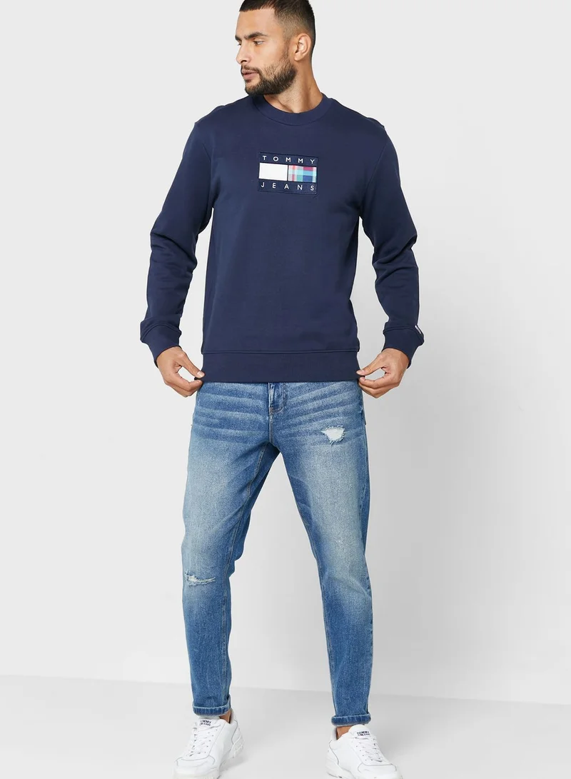 TOMMY JEANS Logo Printed Sweatshirt
