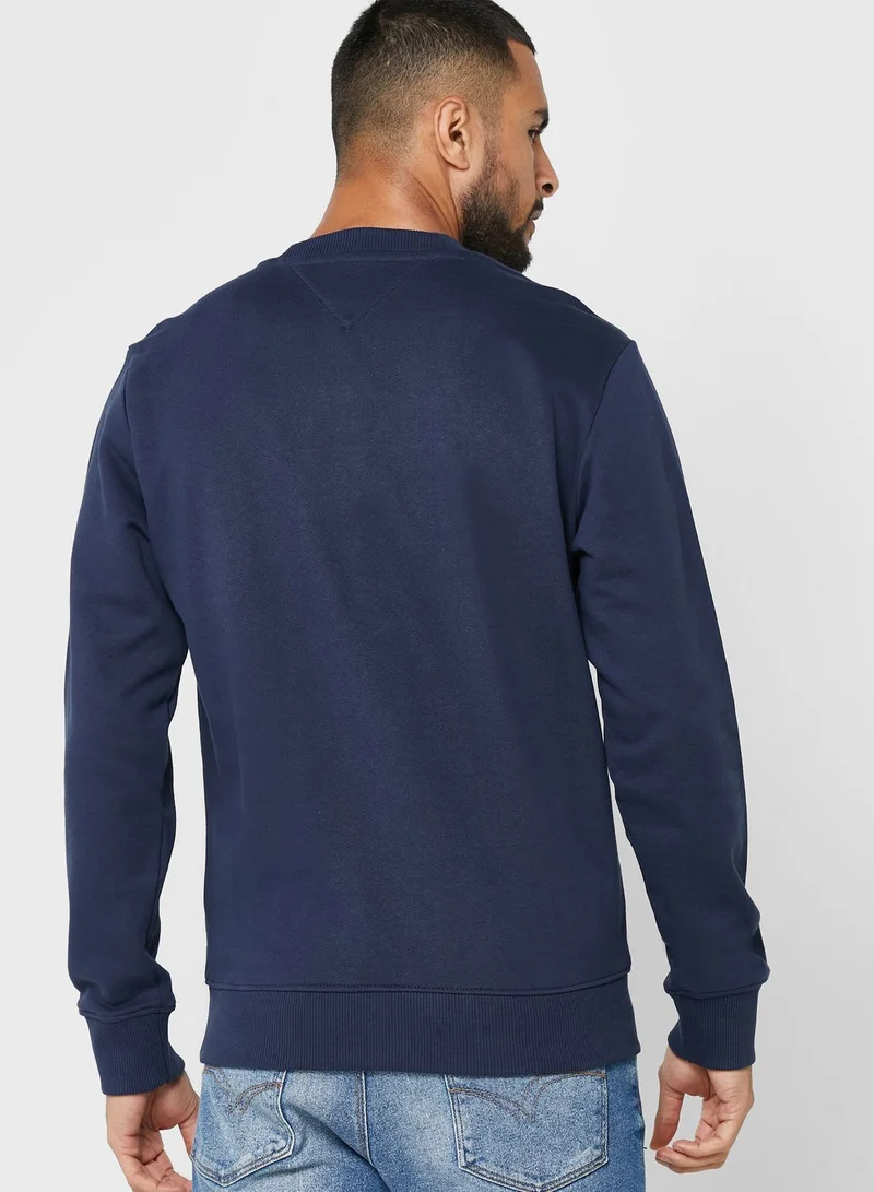 TOMMY JEANS Logo Printed Sweatshirt
