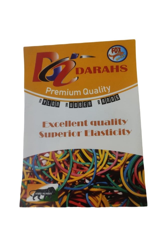 DARAHS مجموعة من 500 رباط مطاطي بأحجام وألوان متنوعة (1 بوصة) - Image 4