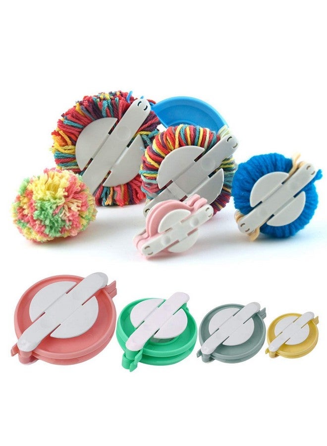 سيجا صانعة الكرات الصوفية Syga، 4 أحجام مختلفة، صانعة كرات الصوف، نسج إبرة، حرفة حياكة الصوف DIY، مجموعة أدوات حياكة الصوف، قد يختلف اللون - Image 4