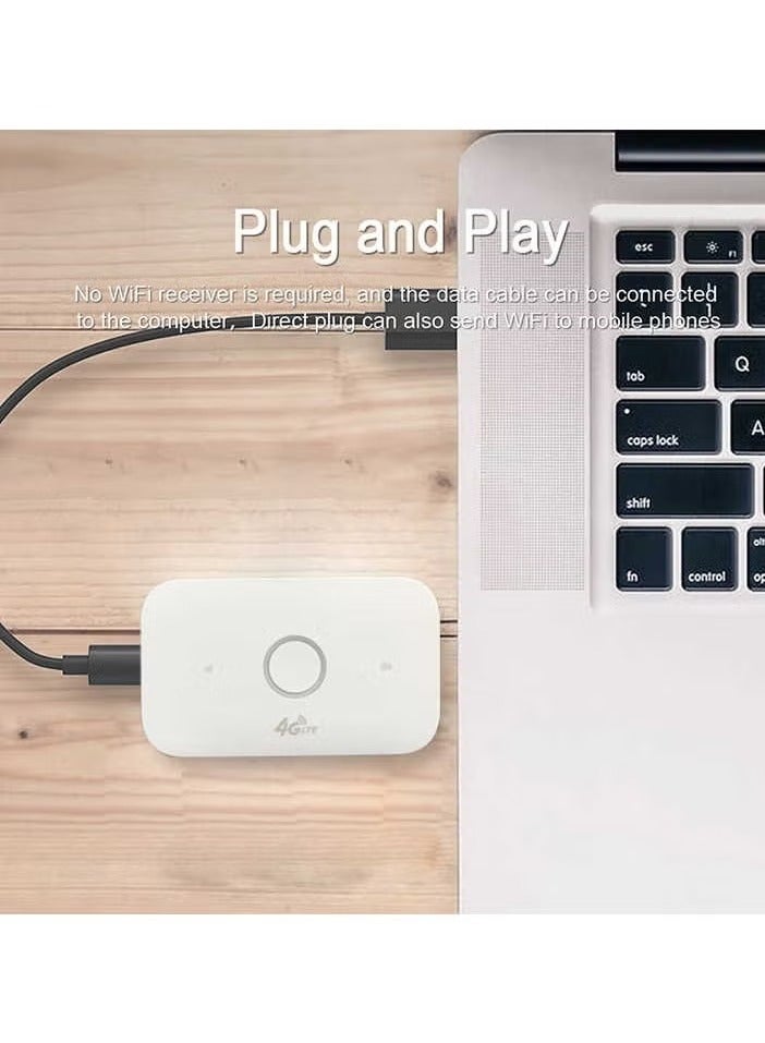 ELTRAZONE Portable WiFi Hotspot Mifi – Universal 4G Pocket WiFi, High-Speed Mobile Internet | Travel-Friendly, Secure Connection for Smartphones, Laptops, Tablets & More - Image 3