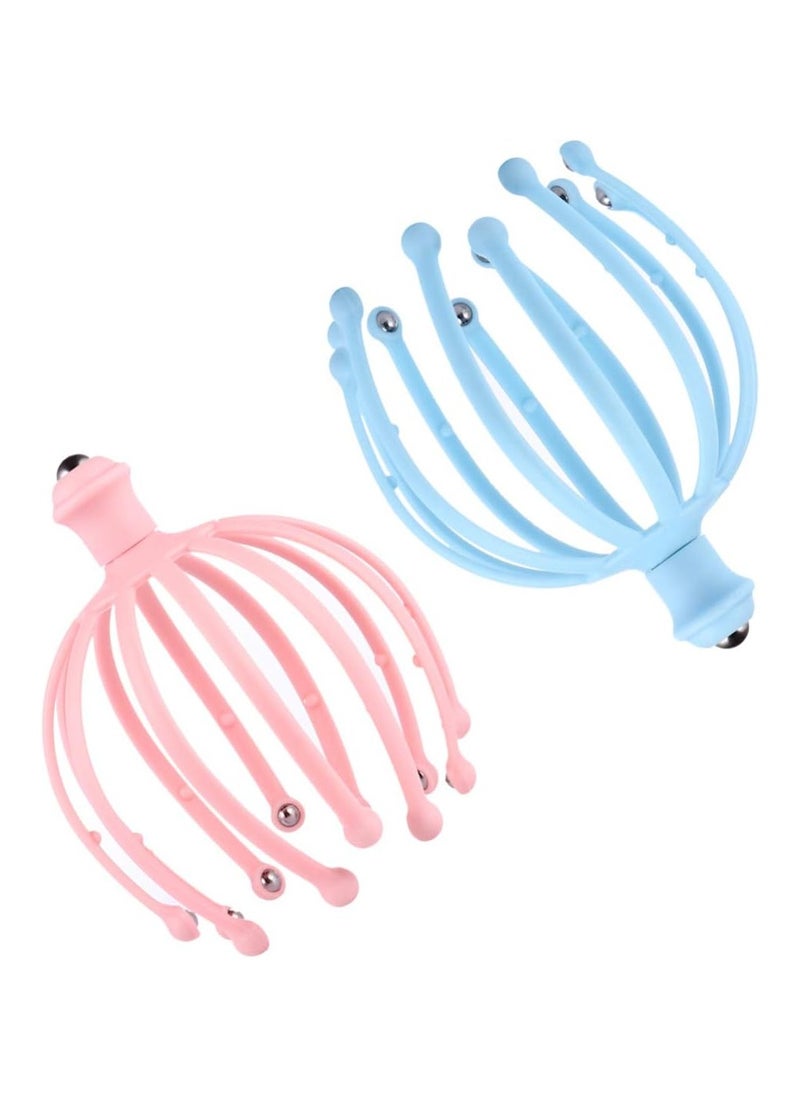 Generic 3 Pcs Head Massager Scalp Scratcher Handheld Head Massage Tingler For Deep Relaxation Hair Stimulation And Stress Relief  - Image 1