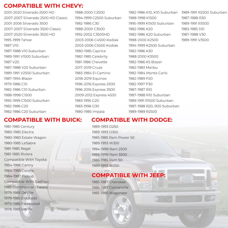 Manymiba Diesel Gas Cap, Diesel Fuel Cap For Ford Chevy Toyota Dodge Jeep GMC Buick Cadillac Lincoln Mercury Oldsmobile Pontiac Volvo F250 F350 F450 F550 E450 E550 Silverado 2500 3500 Express Suburban 10830D - Image 3