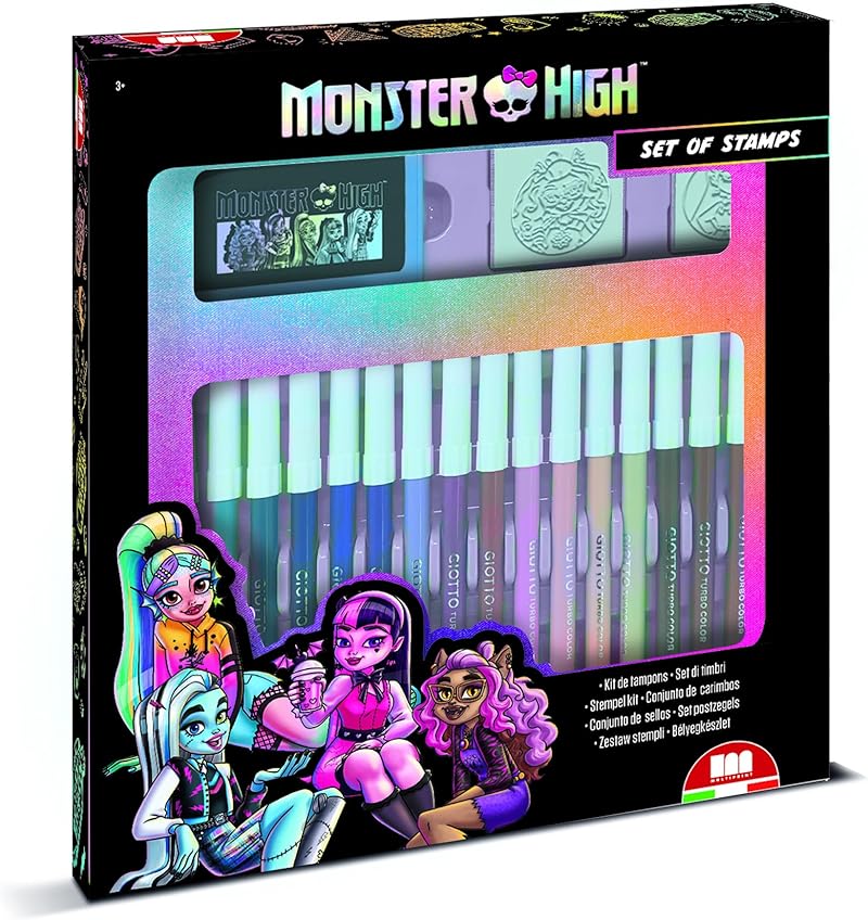 Multiprint Box 18 Monster High Stationary Set