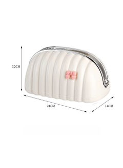 Generic Tissue Box Cover，Can Be Used In Cars, Bathrooms, Dressers, Dining Rooms, Bedrooms, Offices, Etc., Easy Access, Paper Towel Dispenser, White  - Image 4
