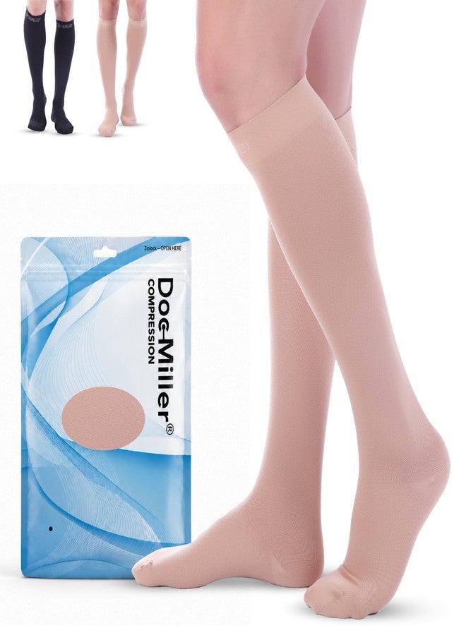 Doc Miller Closed Toe Compression Socks 20-30 mmHg for Women & Men - Image 1