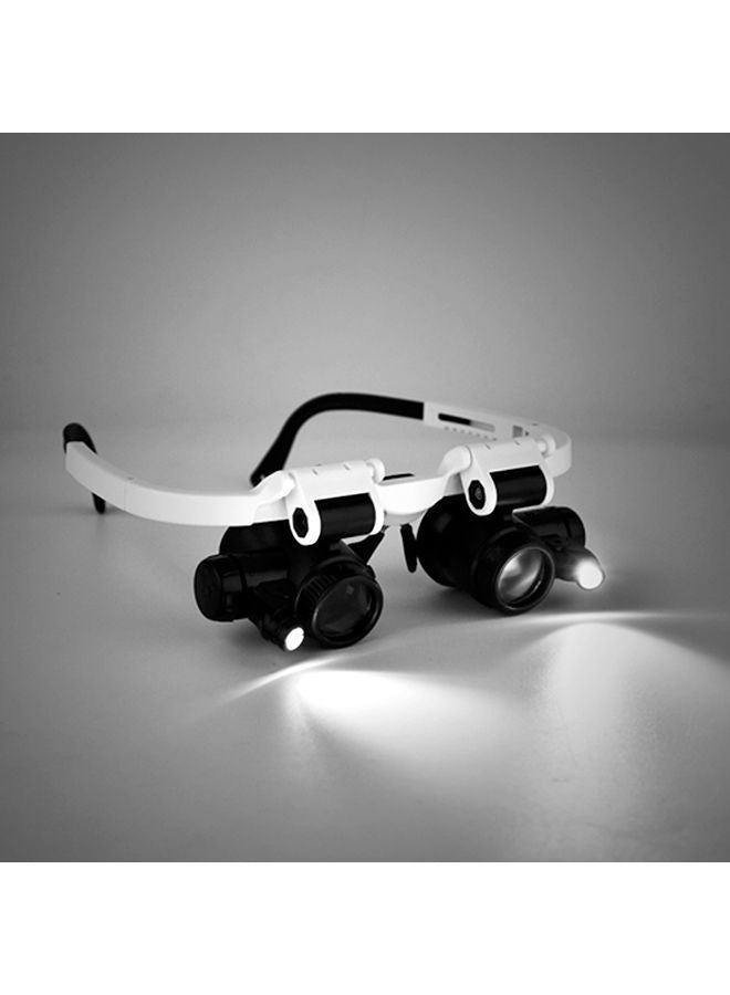 NIBEMINENT Watch Repairing Measurement Top-Mounted Magnifier Black/White - Image 2