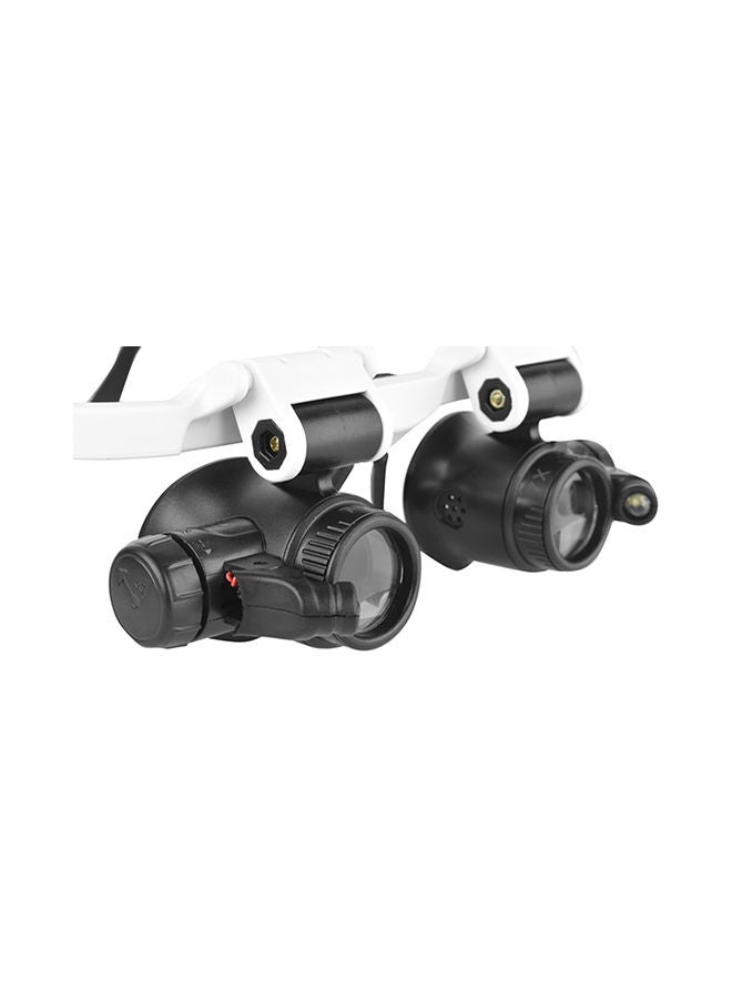 NIBEMINENT Watch Repairing Measurement Top-Mounted Magnifier Black/White - Image 3