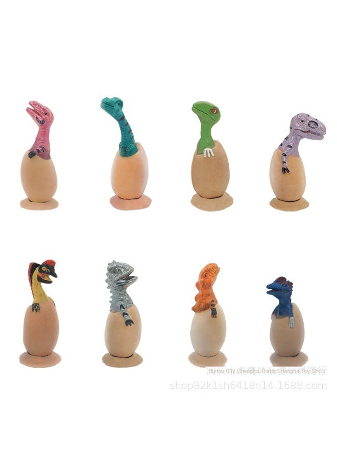 NIBEMINENT Realistic Hatching Dinosaur Egg Model Toy
