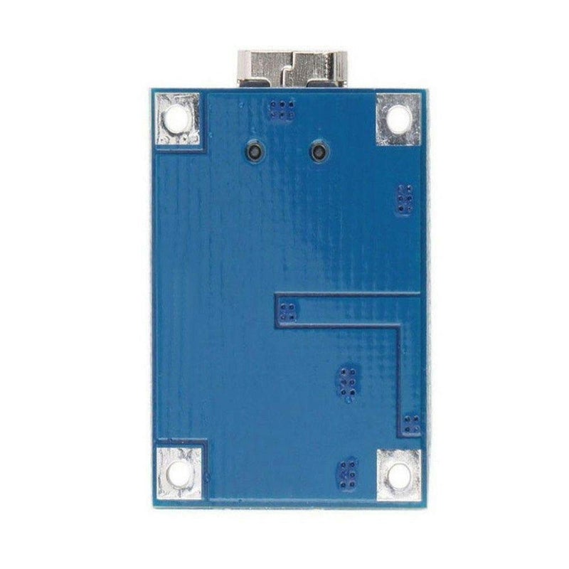 REES52 REES52 Micro USB 5V 1A 18650 TP4056 Lithium Battery Charger Module Charging Board with Protection Dual Functions 1A Liion Pack of 2 - Image 3
