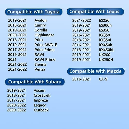 RICHWEI CP157 Cabin Air Filter With Activated Carbon For 2018-2022 Toyota Camry RAV4 Highlander Avalon Corolla Prius Sienna Venza & Lexus ES250 ES300h ES350 RX350 RX350L RX450h 2017 2018 2019 2020 2021 2022 - Image 2