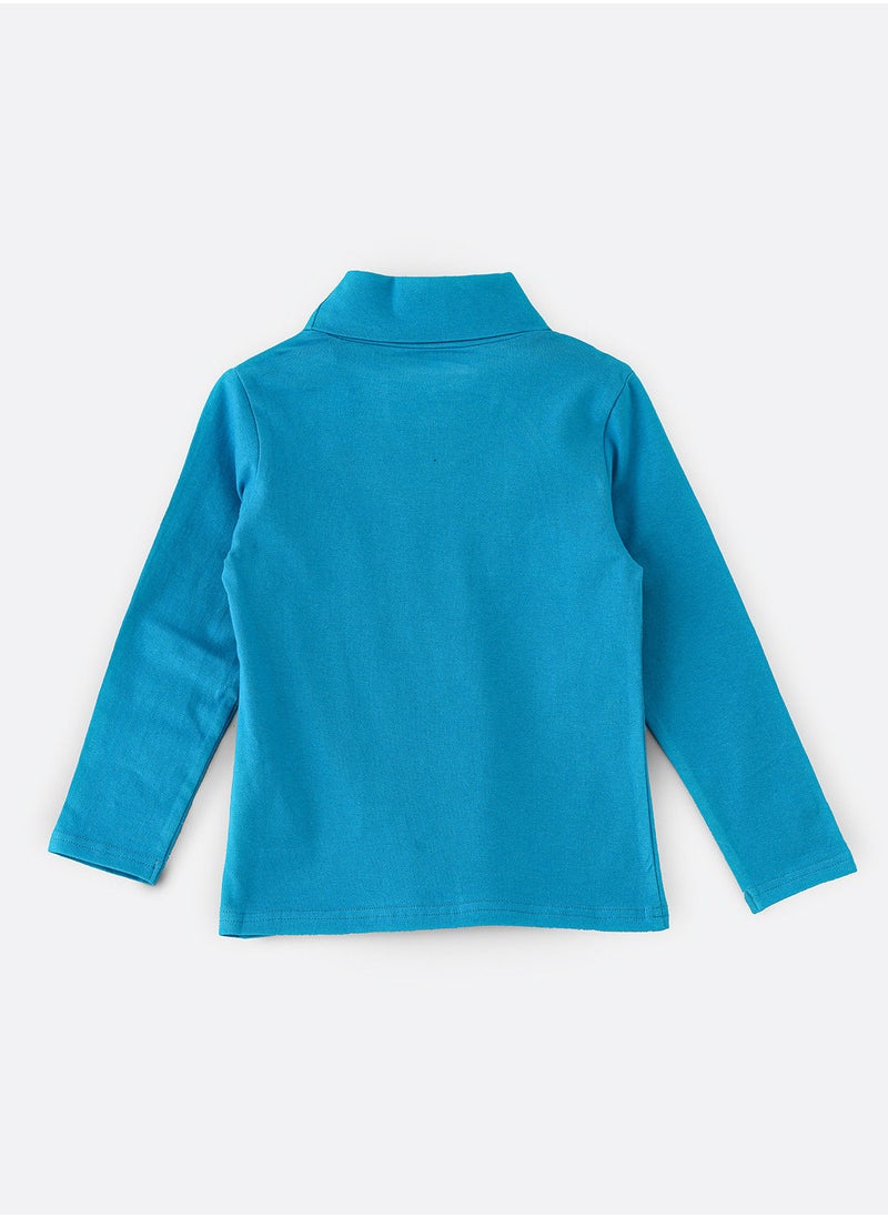 Jelliene Basic solid turtle neck t-shirt  - Image 2