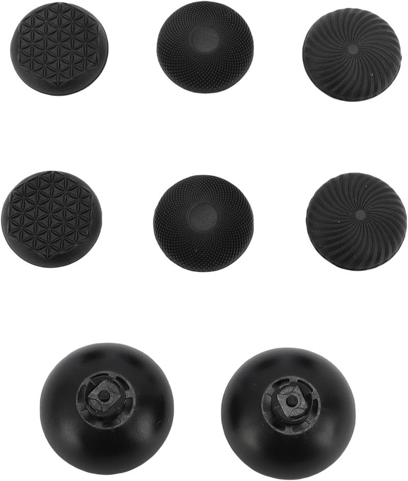 Generic HighQuality Thumbstick Cap Replacement for for Improved Gaming Experience (Black) - Image 1
